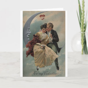 Carte de Saint Valentin Romance Victorian