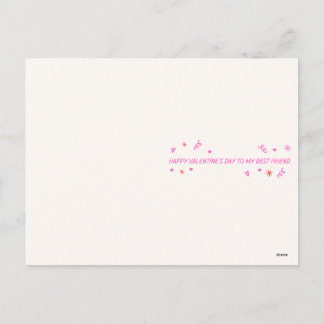 Carte de Saint-Valentin romantique pour mon meille