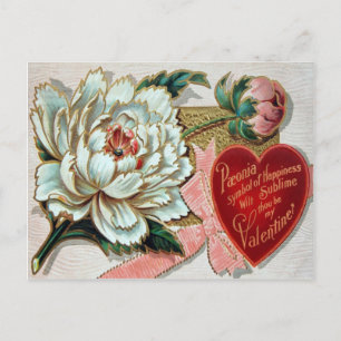 Carte de Saint-Valentin victorienne
