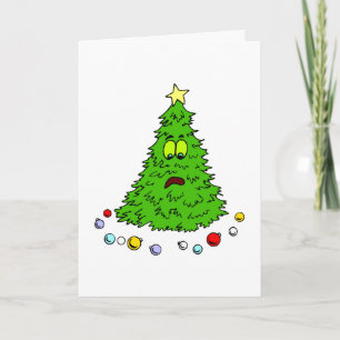 Carte de saison des fêtes de Noël humoristique