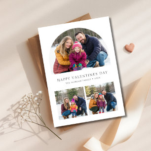 Carte de saké Valentine   Photos de famille en Arc