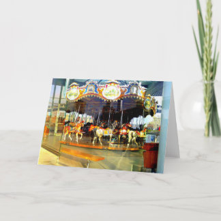 CARTE DE SALUT CAROUSEL-BROOKLYN BRIDGE PARK DE JA