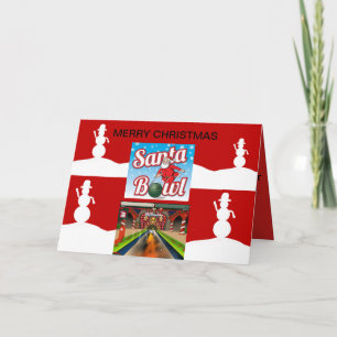Carte de Santa Bowling