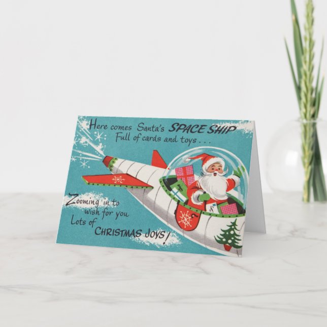 Carte de Santa Christmas (Devant)