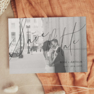 Carte de sauvegarde de date à plat avec script min