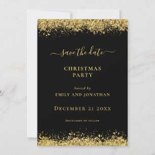 Carte de sauvegarde de date de fête de Noël en pai