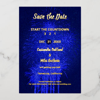 Carte de sauvegarde de date de mariage du Nouvel A