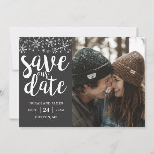 Carte de sauvegarde de date de mariage personnalis