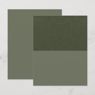 Carte de sauvegarde de date plate divisée en vert