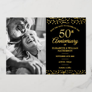 Carte de sauvegarde de photo d'anniversaire de mar