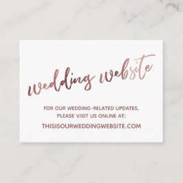 Carte de Save the Date pour un mariage avec un sit