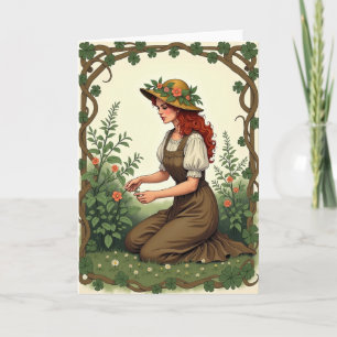 Carte de scène de nature beauté auburn