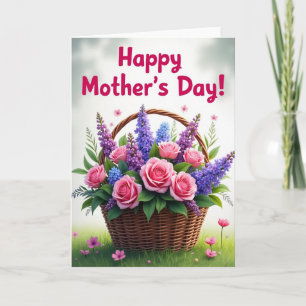 Carte de script Fuchsia douce