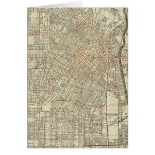 Carte de sécurité et chemins de fer de rue à Los A