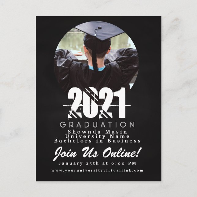 Carte de sélection virtuelle moderne (Devant)