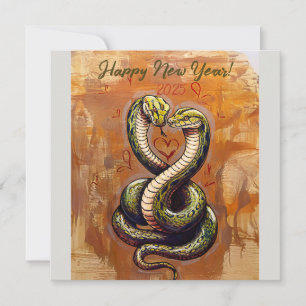 Carte de serpent en bois Wish for Love 2025