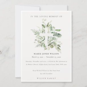 Carte de service commémorative Eucalyptus Ferme Fa