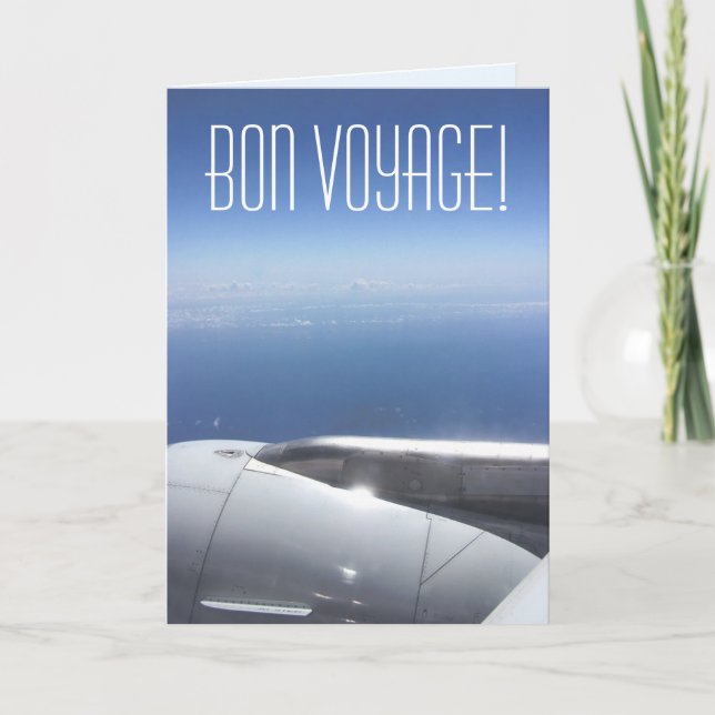 Carte de siège fenêtre d'envie de voyager de (Devant)