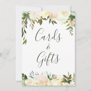 Carte de signalétique de Cartes et Cadeaux de verd