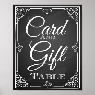 Carte de signe mariage et tableau cadeau tableau