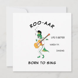 Carte de son Soundwave Singer Masqué Dino pour Ami