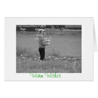 Carte de souhaits chauds