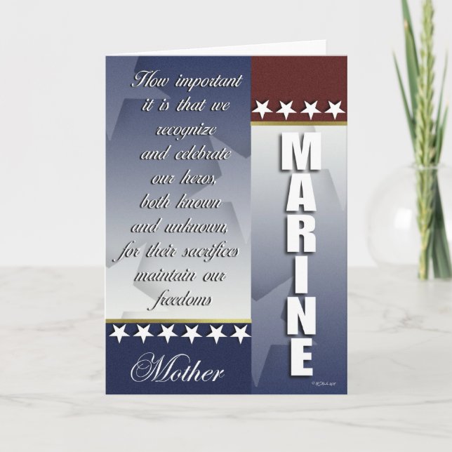 Carte de soutien de la troupe maritime patriotique (Devant)