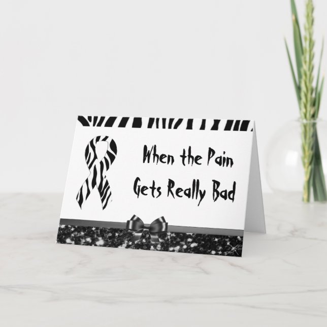 Carte de soutien de syndrome d'Ehlers-Danlos (Devant)