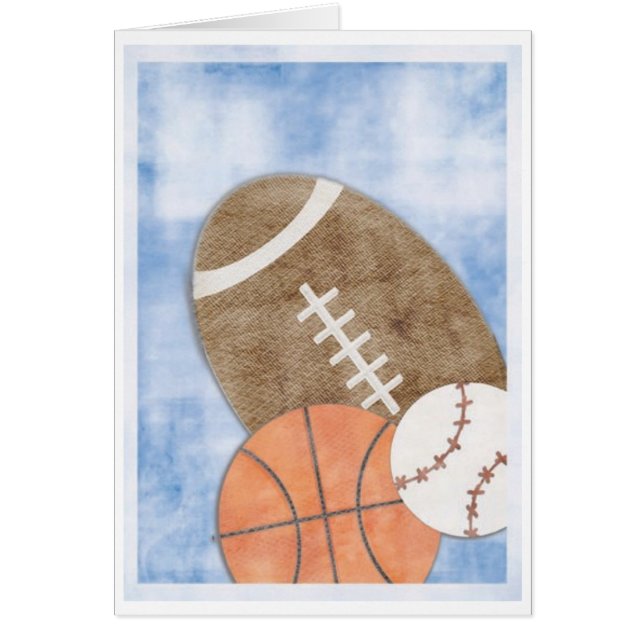 Carte de sports (Devant)