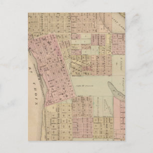 Carte de Stillwater, comté de Washington, Minnesot