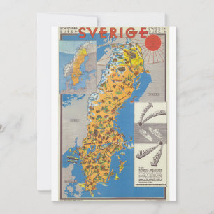 Carte de Suède