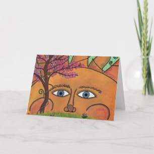 Carte de Sun-Salutation de ressort