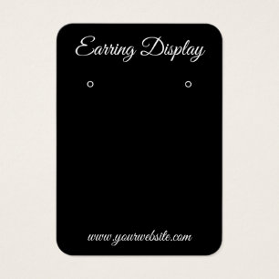 Carte de support d'oreille personnalisée moderne n