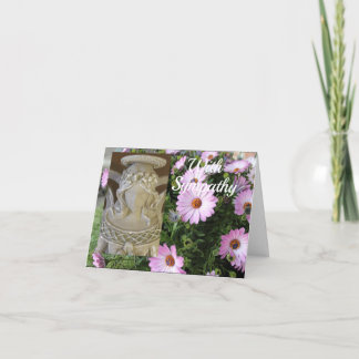 Carte de sympathie ange