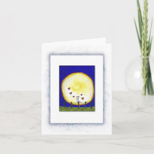 Carte de Sympathie Chat unique pour papa maman cha