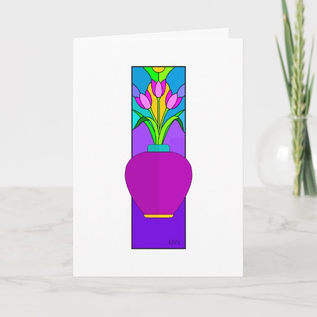 Carte de sympathie de Ginger Jar Floral (Devant)