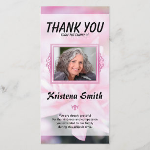 Carte de sympathie de Merci de Funera