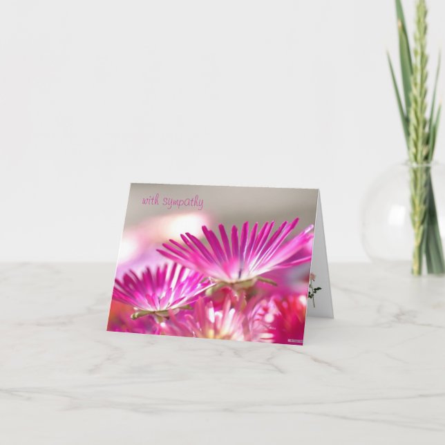 Carte de sympathie du coeur (Devant)