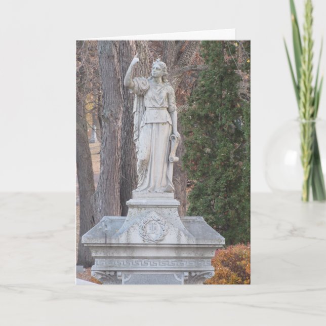 Carte de sympathie « Jusqu'à la garde » (Devant)