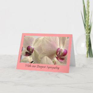 Carte de sympathie Orchidées
