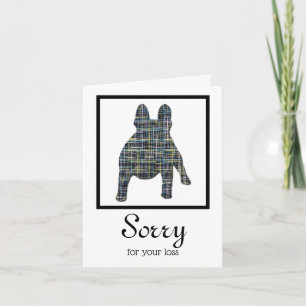 Carte de Sympathie pour animal de compagnie