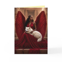 Carte de sympathie Samoyed