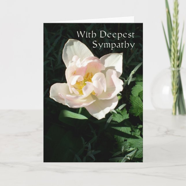 Carte de sympathie 'Tulip' (Devant)