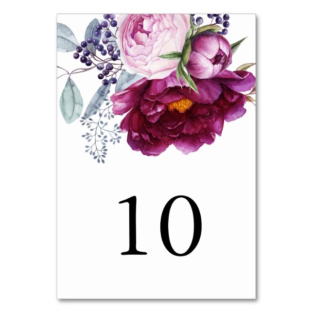 Carte de table (Par défaut)