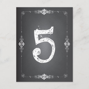 Carte de table Mariage de tableau