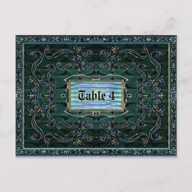 Carte de table TriompheL Marda (Devant)