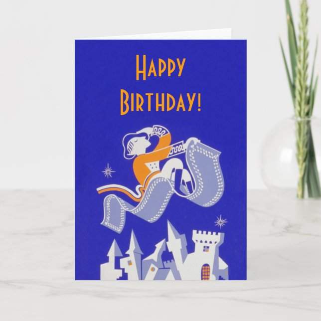 Carte de tapis magique (Devant)