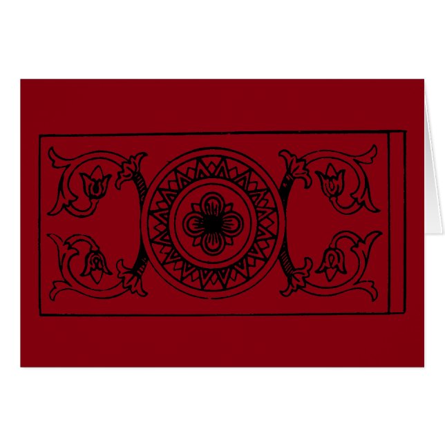 Carte de tarot : As des penny (Devant Horizontal)