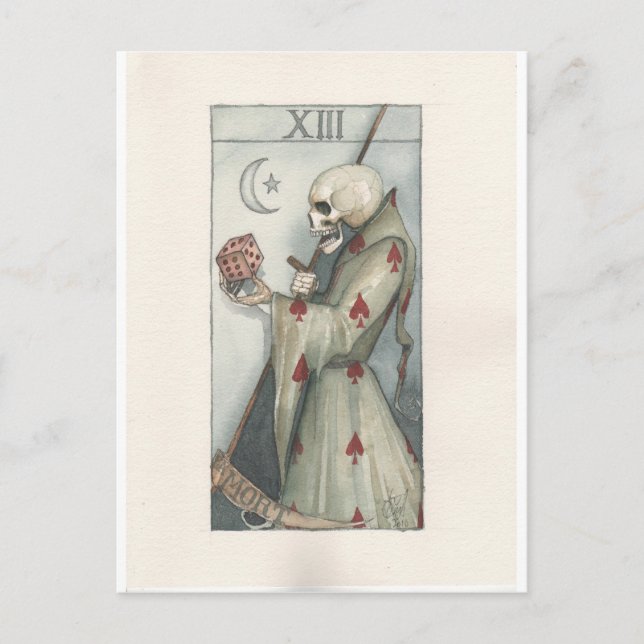 carte de tarot de mort murphy dominic (Devant)