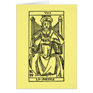 Carte de tarot : Justice
